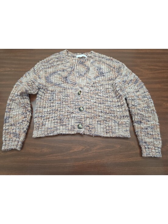Altar'd State Sweaters - Altar'd State Cardigan Sweater Small Chunky Knit Cropped V Neck Multicolor Boho
